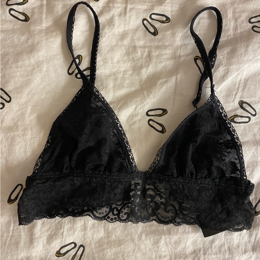 Black Sheer Bralette